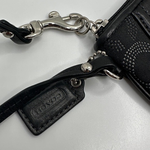 COACH est 1941 Black Wristlet - Picture 4 of 5